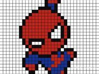 Ideas De Spiderman Dibujos En Cuadricula Dibujitos Sencillos