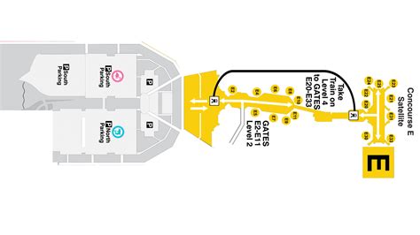 Miami Airport Map (MIA) - Printable Terminal Maps, Shops, Food ...