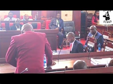 Nyamira Mcas Secret Voting To Impeach Nyaribo Youtube