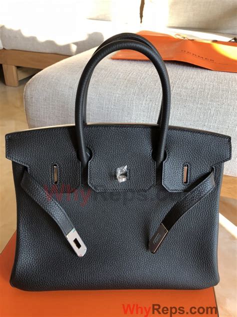 Hermes Birkin Replica Bag Review (Birkin 30 Black Togo PHW) – Authentic ...