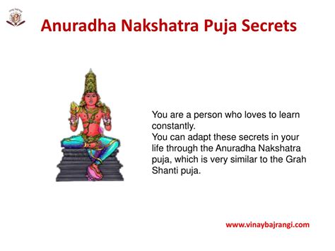 Ppt Anuradha Nakshatra Secrets Dr Vinay Bajrangi Powerpoint