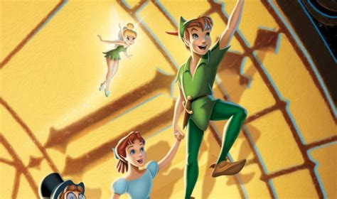 Tinkerbell Peter Pan 1953 Flying