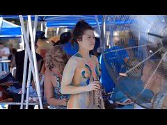 New York Body Paint Day Free Mobile Porn Videos IPornTV