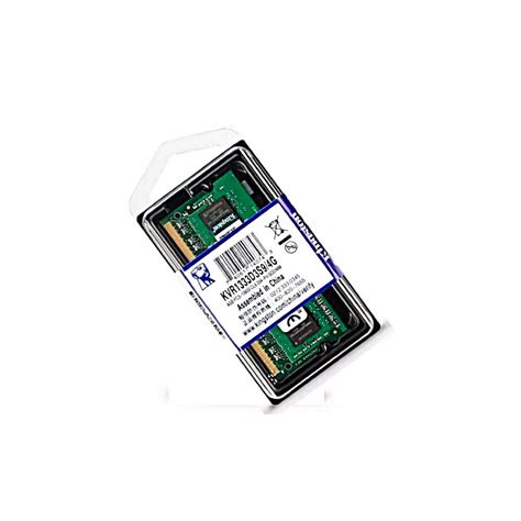 Memória Kingston, 4GB, DDR3, 1333Mhz, Verde - KVR1333D3S9/4G - Faz a Boa!