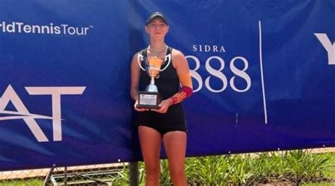 Maria Sara Popa C Tig Turneul Itf De La Buenos Aires I Urc De