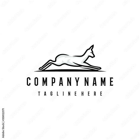 Springbok logo design template. Awesome a springbok logo. A springbok ...