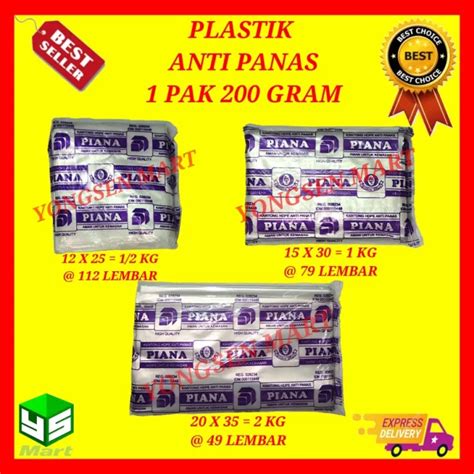 Kantong Plastik Buram HDPE Tahan Panas Anti Panas 12x25 Uk 1 2 Kg