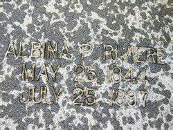 Albina Pauline Mershon Riviere M Morial Find A Grave