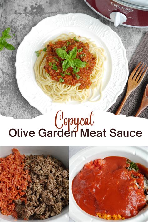 Copycat Olive Garden 3 Meat Sauce (Made in the Crockpot) – This Mom Cooks