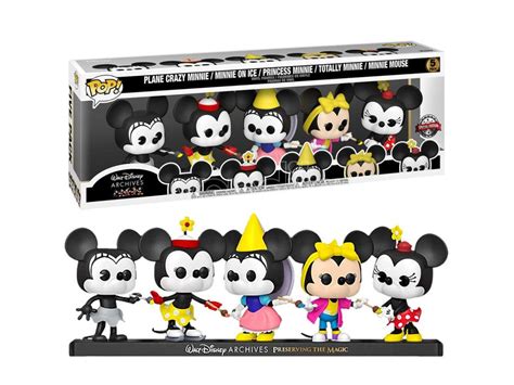 FUNKO Pop Pack 5 Disney Minnie Mouse Esclusiva Funko Vendiloshop