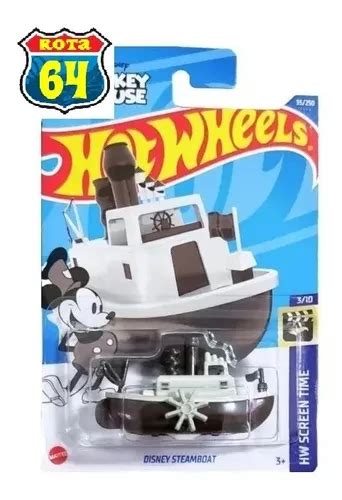 Disney Steamboat Mickey Mouse Hot Wheels