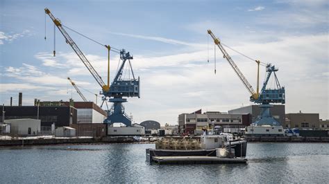 US Navy launches $1.7bn dry dock project in Portsmouth shipyard ...