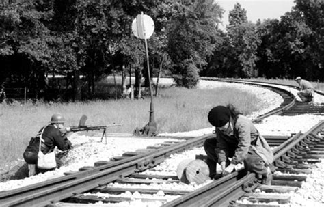 WWII French Resistance Reenactors