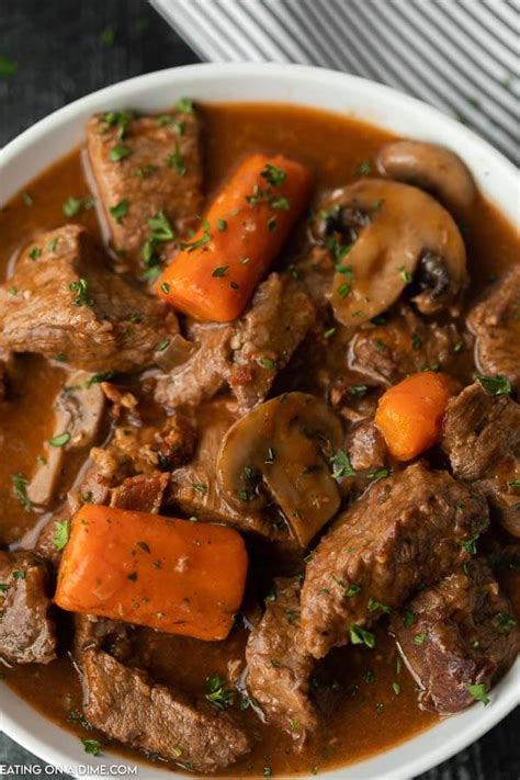 Slow Cooker Beef Bourguignon Video Crock Pot Beef Bourguignon