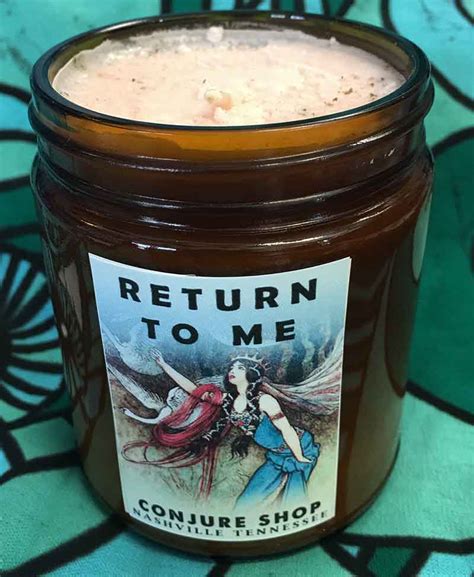 Return To Me Hoodoo Candle AromaG S Botanica