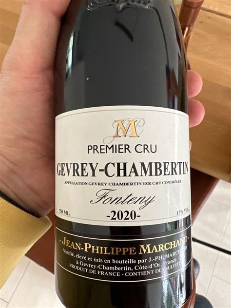 Jean Philippe Marchand Gevrey Chambertin Er Cru Les Cazetiers