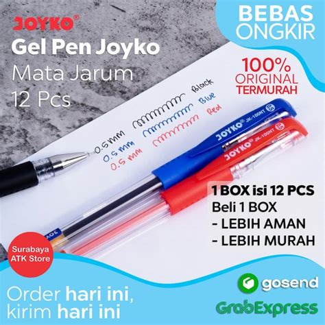 Jual Gel Pen Joyko JK 100NT King Jeller Bulpen Pulpen Pena Bolpoin Di