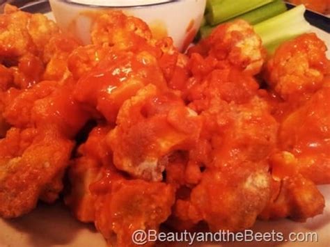 Cauliflower Buffalo Wings for the game