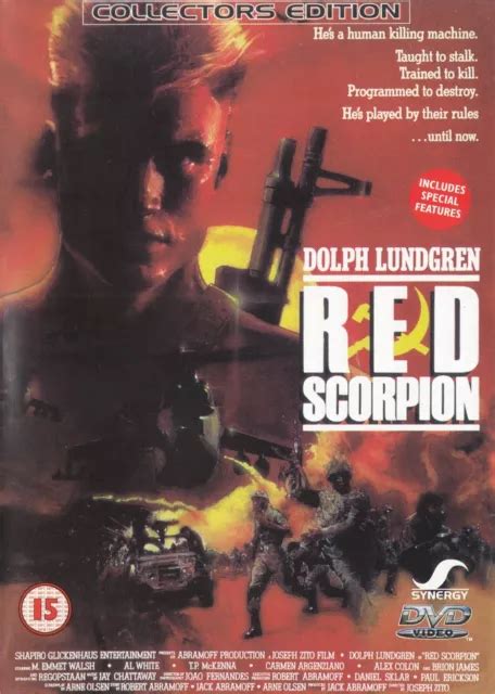 RED SCORPION COLLECTOR S Edition Dolph Lundgren Synergy NEW All