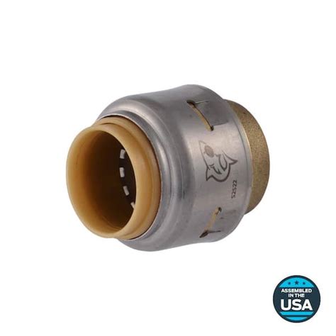 Reviews For Sharkbite Max In Push To Connect Brass End Stop