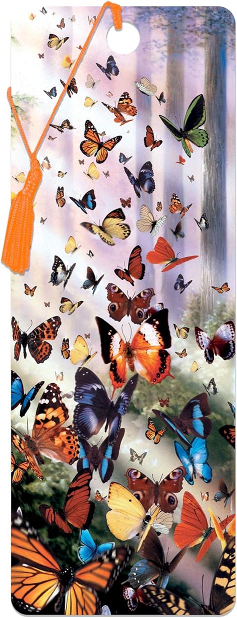 3D LiveLife Marque Page Papillons De Deluxebase Marque Page Papillon