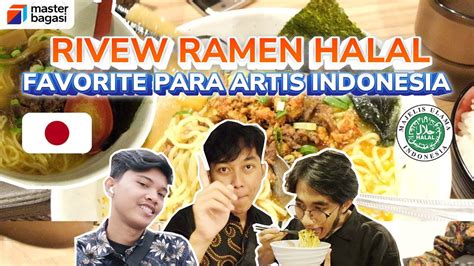 NYOBAIN RAMEN HALAL DI JEPANG FAVORITNYA PARA ARTIS INDONESIA