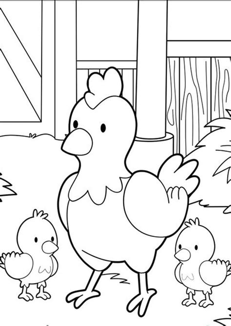 Free And Easy To Print Farm Coloring Pages Tulamama