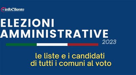 Elezioni Comunali Ecco Tutte Le Liste E I Candidati Nei Comuni Al