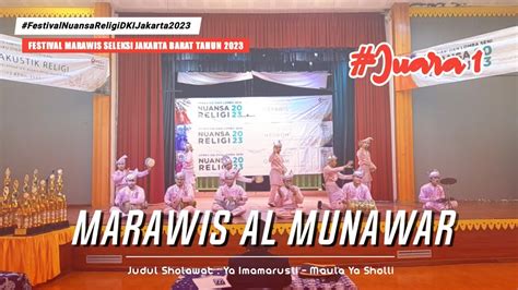 New Marawis Al Munawar Festival Seni Nuansa Religi Jakarta Barat