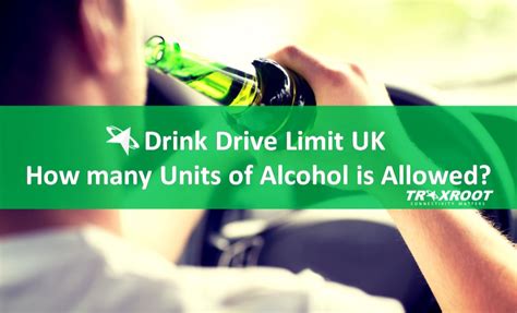 Drink Drive Limit Uk United Kingdom How Many Units Of Alcohol Is