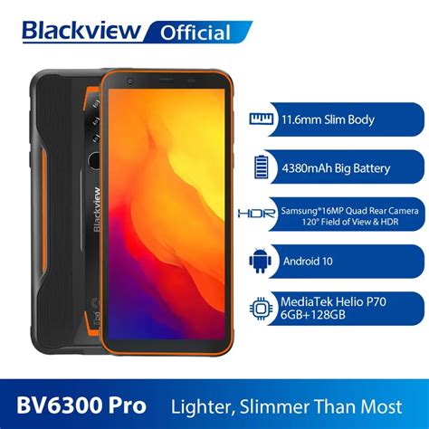 Blackview Tel Fono Inteligente Bv Pro M Vil Resistente Al Agua