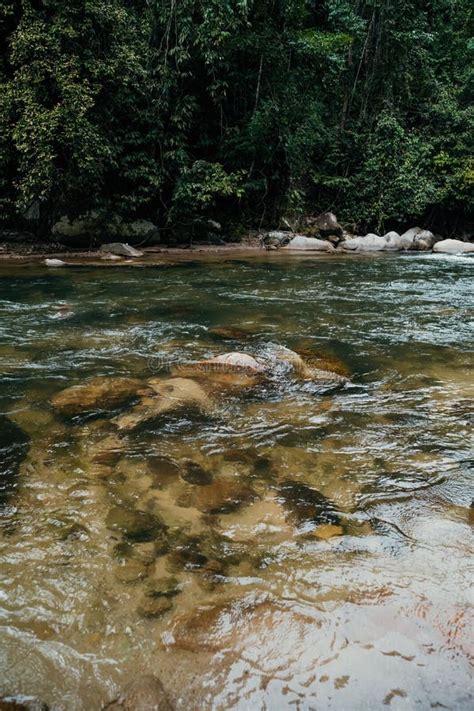 River At Sungai Kampar Gopeng Perak Stock Image Image Of River