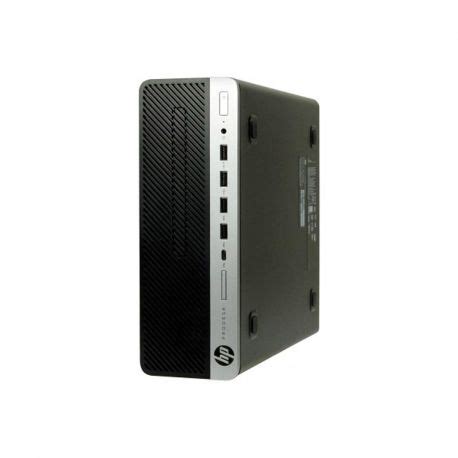 PC HP ProDesk 600 G3 SFF Intel G4400 RAM 8Go SSD 480Go W11 Wifi