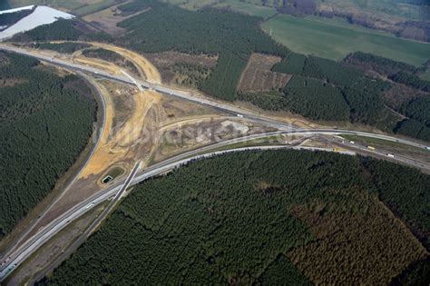 Luftaufnahme Gro Ziethen Baustelle Zum Um Und Ausbau Des