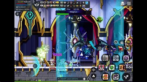 Maplestory M 🍁 Shadower Solo Hard Magnus Post V2 Youtube