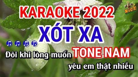 Karaoke X T Xa Tone Nam Beat Hay D H T Karaoke Nice Nh C Tr T Nh