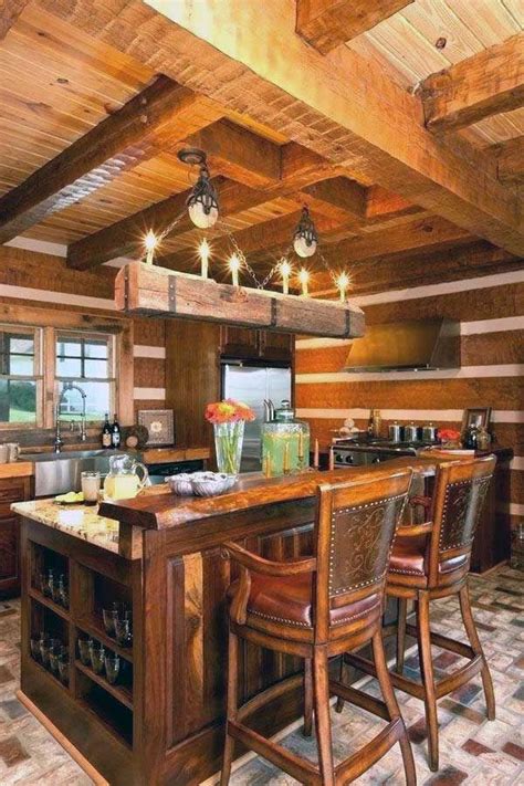 Small Rustic Cabin Kitchen Ideas Decoomo