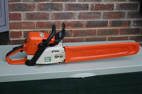 Stihl 029 Super Petrol Chainsaw 18 Bar Chain Cover USER