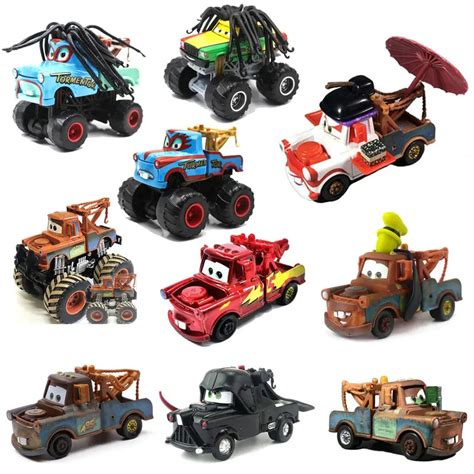 Disney Pixar Cars Mater Series Edición Especial Cara De Flor De Geisha