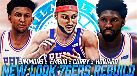 PHILADELPHIA 76ERS REALISTIC REBUILD NBA 2K21 MYNBA NEXT GEN YouTube