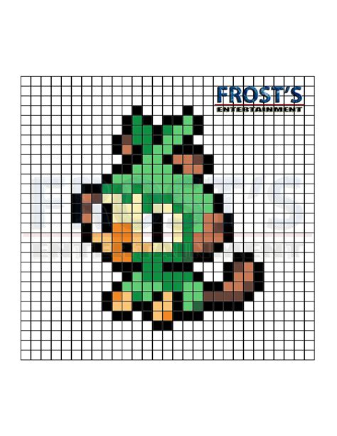 Pokémon Perler Bead Grookey Pattern Decidueye Pokemon Pokemon Bead