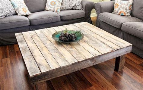 Large Square Wood Coffee Table Foter