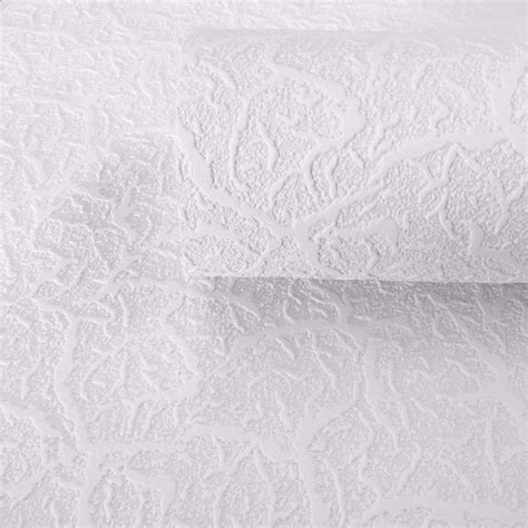 Marble Texture Effect Paintable White Blown Vinyl AS Creation