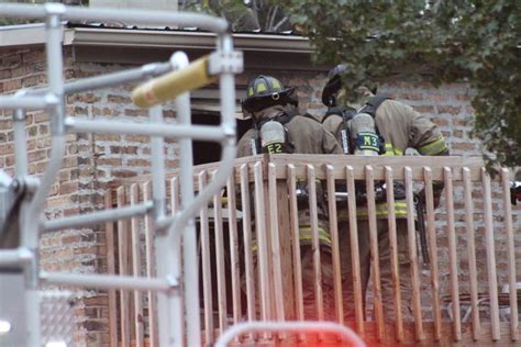 Firefighter Nearly Falls Through Floor While Fighting Blaze On Erie Street