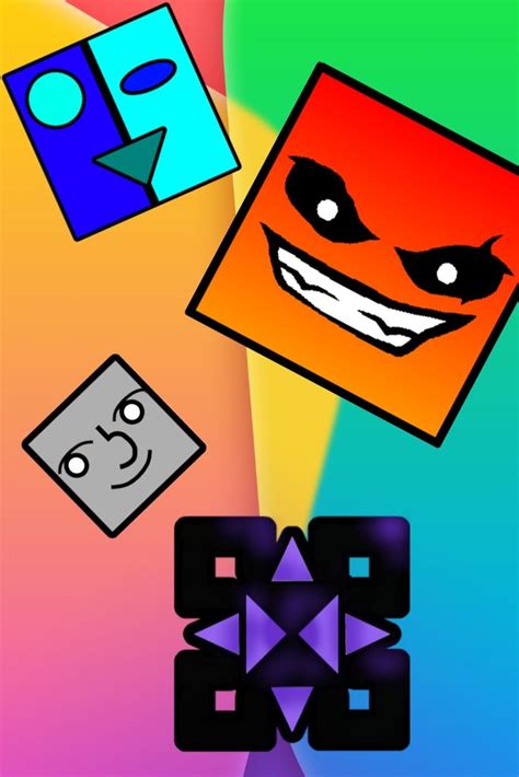 Geometry Dash Wallpaper Discover more Developed, Geometry Dash, Music ...