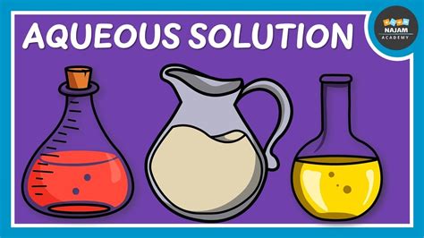 Aqueous Solution Examples At Home - sition