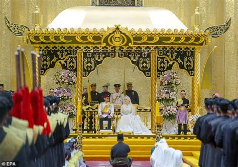 Prince Abdul Mateen Of Brunei And His New Wife Yang Mulia Anisha Rosnah