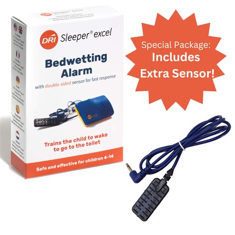 Excel Special Package Bedwetting Alarm Dri Sleeper Bedwetting Alarms United Kingdom