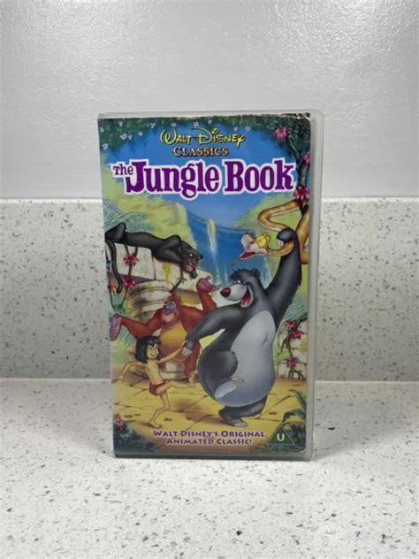 The Jungle Book Walt Disney Classics Vhs English Movie Collectible