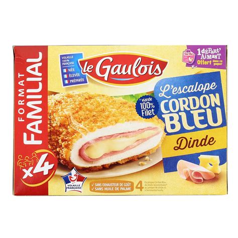 Achat Vente Le Gaulois Escalopes Cordon Bleu De Dinde X G G